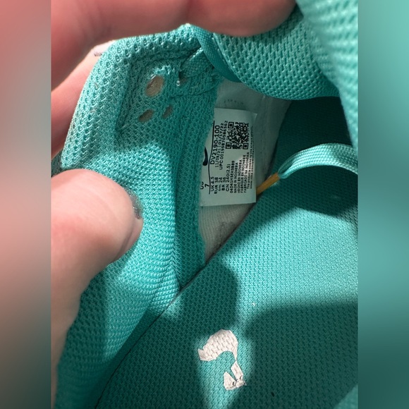 Nike Women’s Dunk Low Teal Zeal - Picture 5 of 9